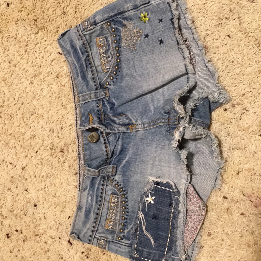 Denim boodie shorts